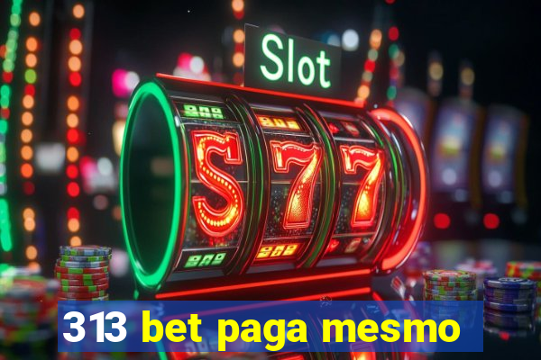 313 bet paga mesmo